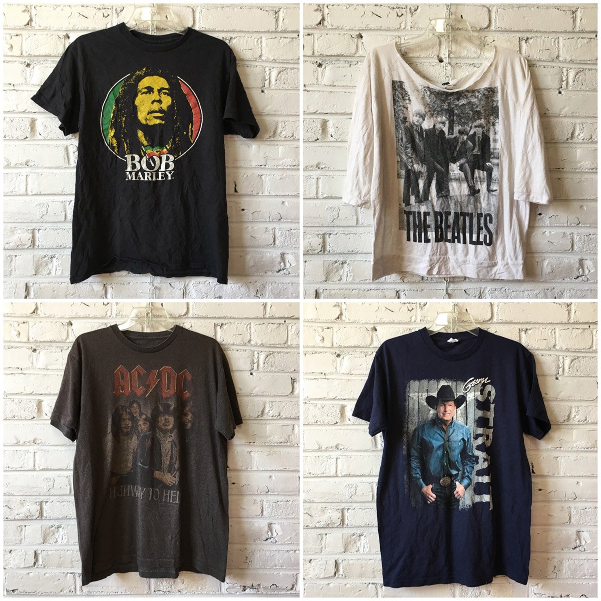 Vintage rock band t shirts sale